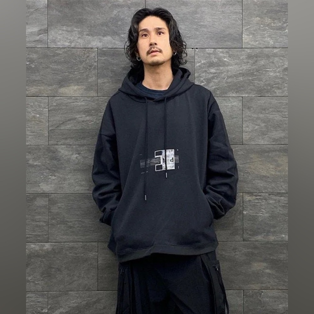 GOOPIMADE Men's VI-ХОЗН Misty Poet Hoodie Sweater Bathyal Sz 3 * Large - XL ?